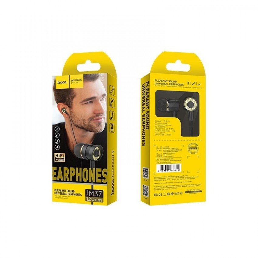Handsfree HOCO M37 3,5mm pink Handsfree HOCO M37 3,5mm pink