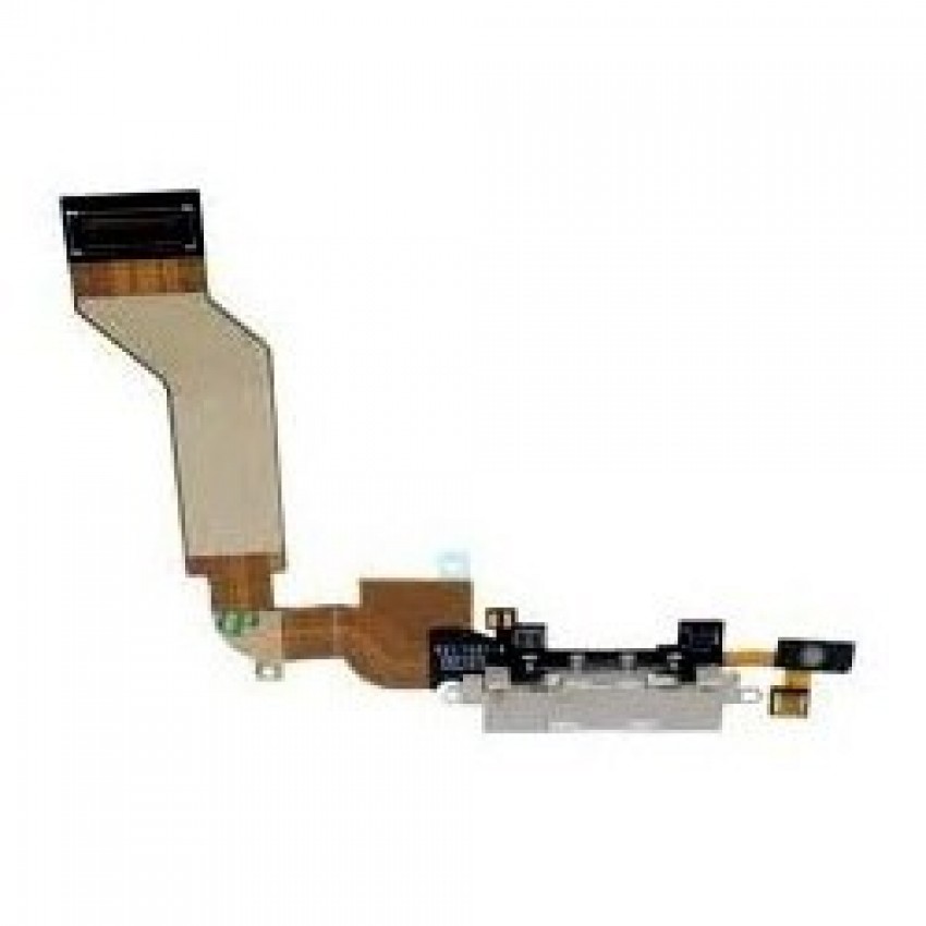 Flex Apple iPhone 4S for charging connector white ORG Flex Apple iPhone 4S for charging connector white ORG