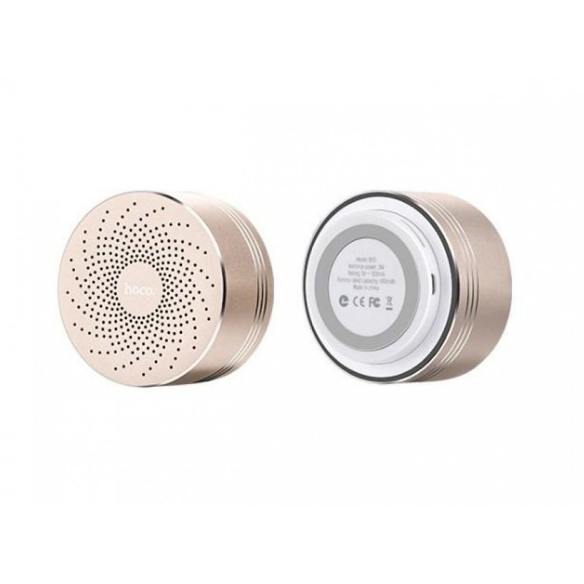 Bluetooth portable speaker HOCO BS5 (MicroSD, Hands Free, AUX,FM) gold Bluetooth portable speaker HOCO BS5 (MicroSD, Hands Free, AUX,FM) gold