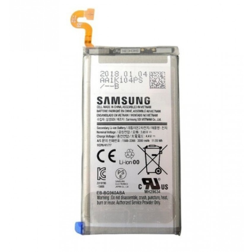 Battery ORG Samsung G960F S9 3000mAh EB-BG960ABE Battery ORG Samsung G960F S9 3000mAh EB-BG960ABE