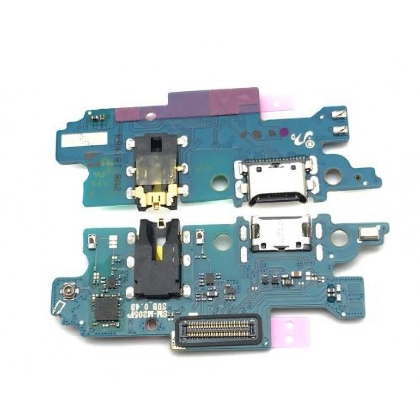 Flex Samsung M205 M20 2019 for plugin, microphone, headphone connector HQ Flex Samsung M205 M20 2019 for plugin, microphone, headphone connector HQ