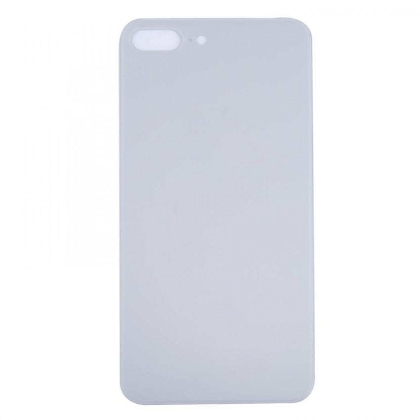 Battery cover iPhone 8 Plus silver (bigger hole for camera) HQ Akumulatora vāciņš iPhone 8 Plus sudraba (lielāks caurums kamerai) HQ