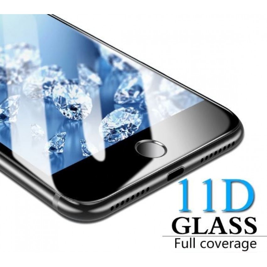 Screen protection glass "11D Full Glue" Xiaomi Redmi Note 8 black bulk Screen protection glass "11D Full Glue" Xiaomi Redmi Note 8 black bulk