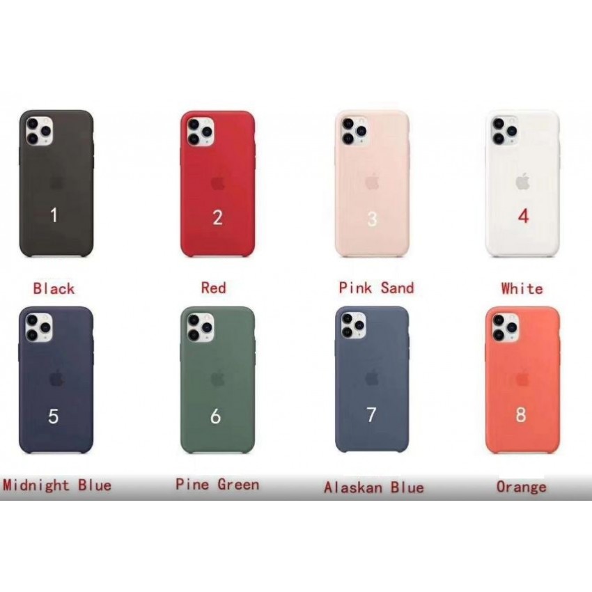 Cases ORG Korpusi ORG Silikona korpuss iPhone 11