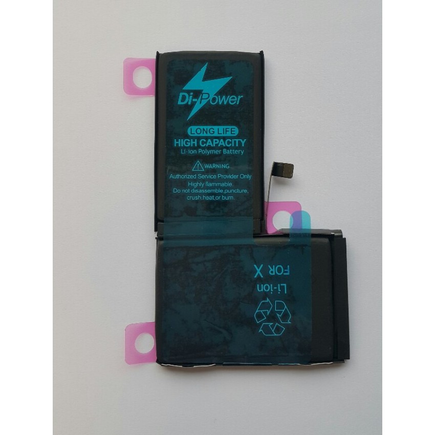 Battery Akumulators Di-Power Apple iPhone X 3216mAh (augstāka ietilpība)