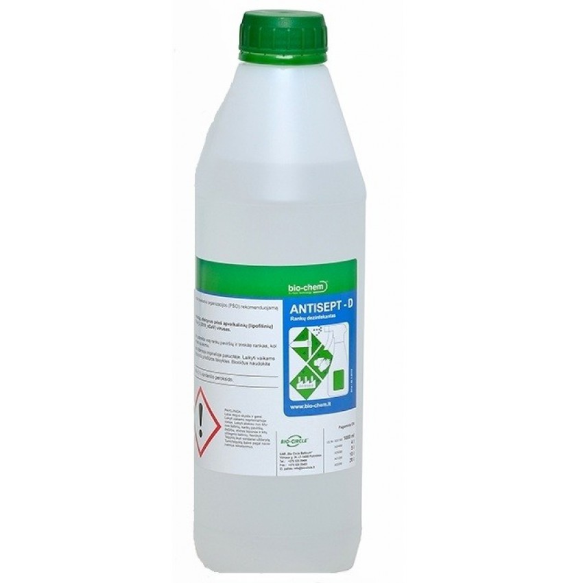 Hand sanitizer ANTISEPT-D liquid (1L) Hand sanitizer ANTISEPT-D liquid (1L)