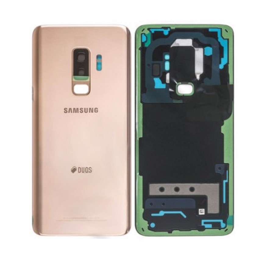 Back cover for Samsung G965F S9+ Sunrise Gold original (used Grade A) Back cover for Samsung G965F S9+ Sunrise Gold original (used Grade A)