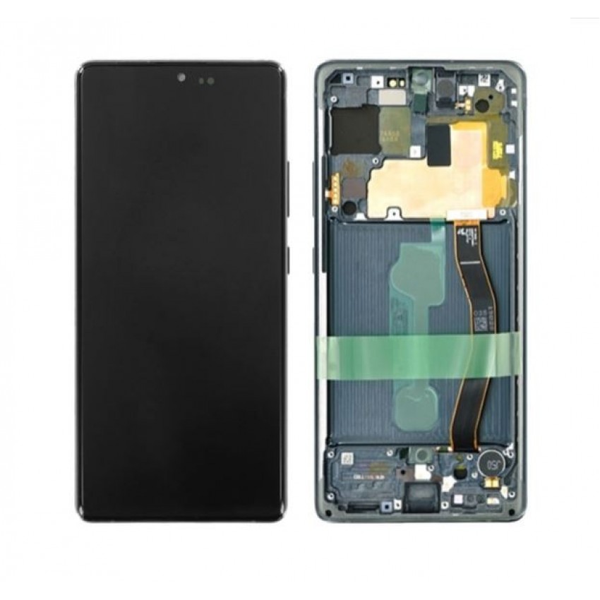 LCD screen Samsung G770F S10 Lite with touch screen black original (service pack) LCD screen Samsung G770F S10 Lite with touch screen black original (service pack)
