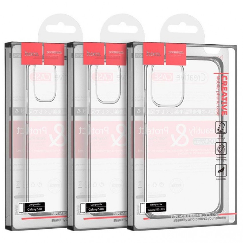 Case HOCO Light Series TPU Samsung G980/G981 S20 transparent Case HOCO Light Series TPU Samsung G980/G981 S20 transparent