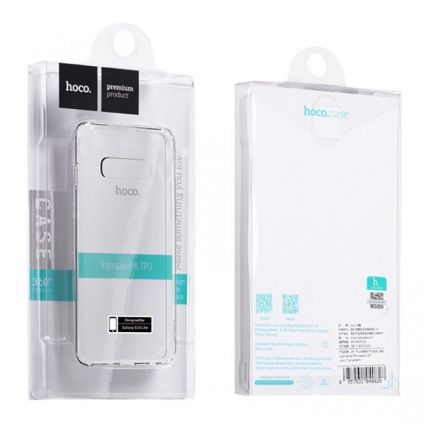 Case "Hoco Light Series TPU" Samsung N970F Note10 transparent Case "Hoco Light Series TPU" Samsung N970F Note10 transparent