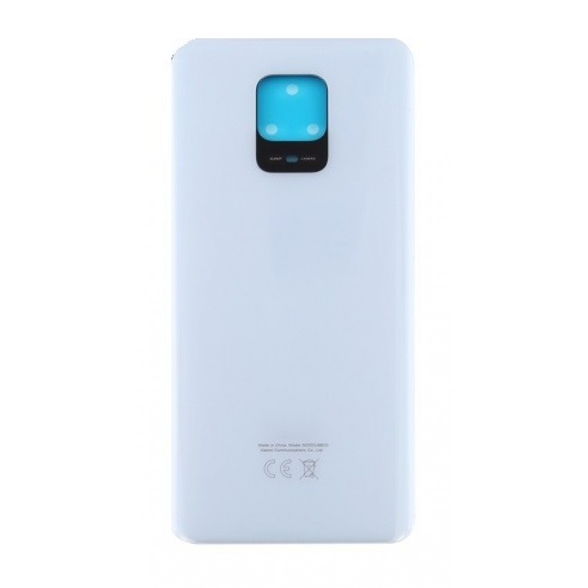 Back cover for Xiaomi Redmi Note 9S Glacier White ORG Xiaomi Redmi Note 9S Glacier White ORG aizmugurējais vāks