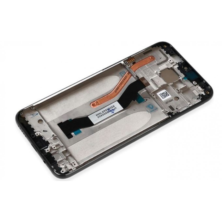 LCD screen Xiaomi Redmi Note 8 Pro with touch screen with frame black original (service pack) LCD screen Xiaomi Redmi Note 8 Pro with touch screen with frame black original (service pack)