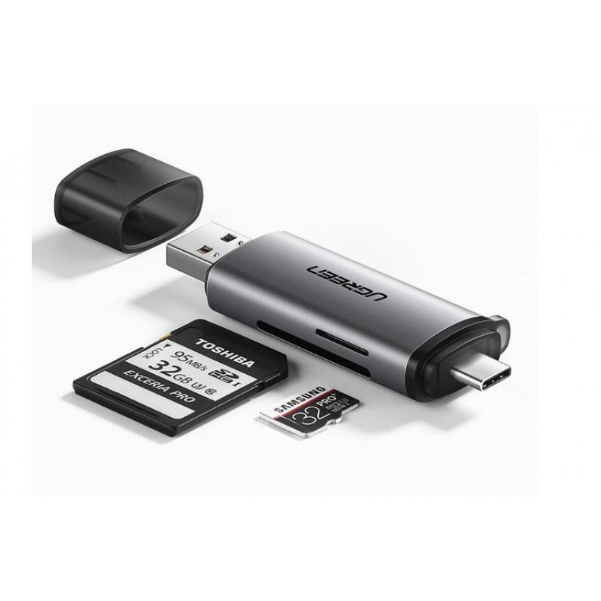 Card reader Ugreen USB Type-C / USB 3.0 (microSD,SD) Card reader Ugreen USB Type-C / USB 3.0 (microSD,SD)