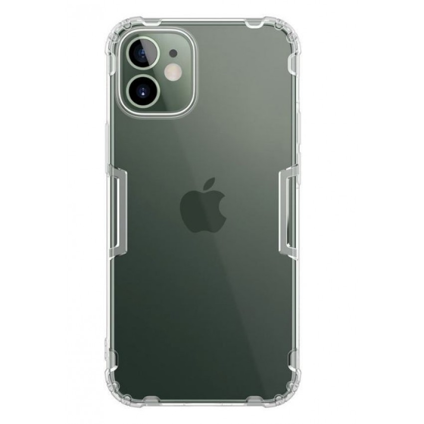 Case Nillkin Nature TPU Ultra Slim Apple iPhone 12 Mini transparent Korpuss Nillkin Nature TPU Ultra Slim Apple iPhone 12 Mini caurspīdīgs