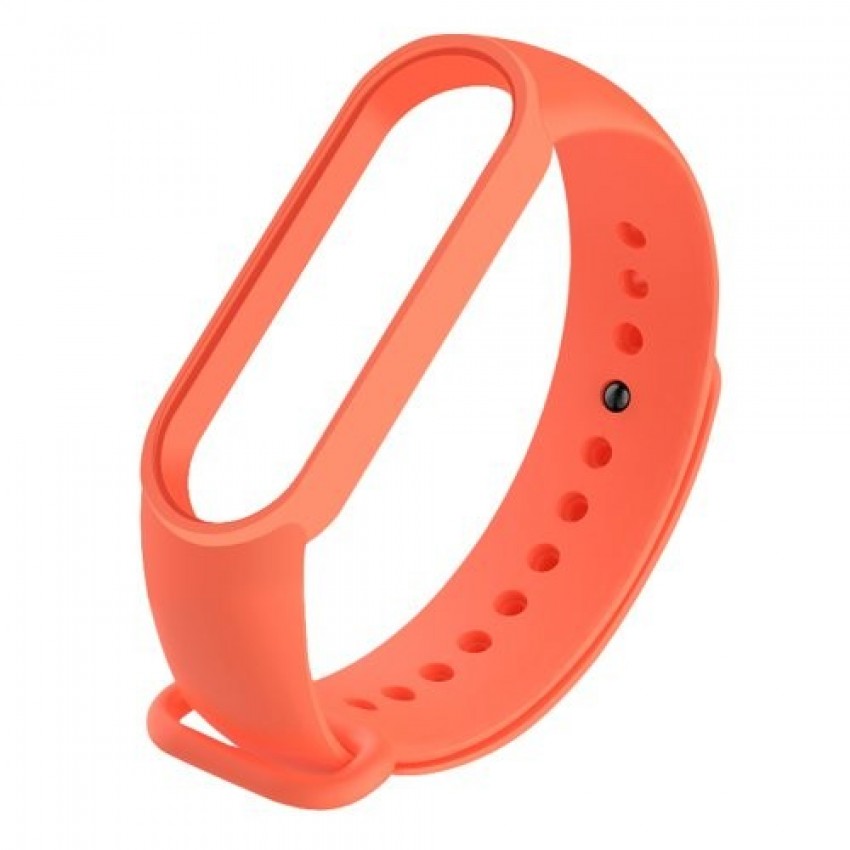 Watch Band Xiaomi Mi Band 5 orange Pulksteņu siksna Xiaomi Mi Band 5 oranžā