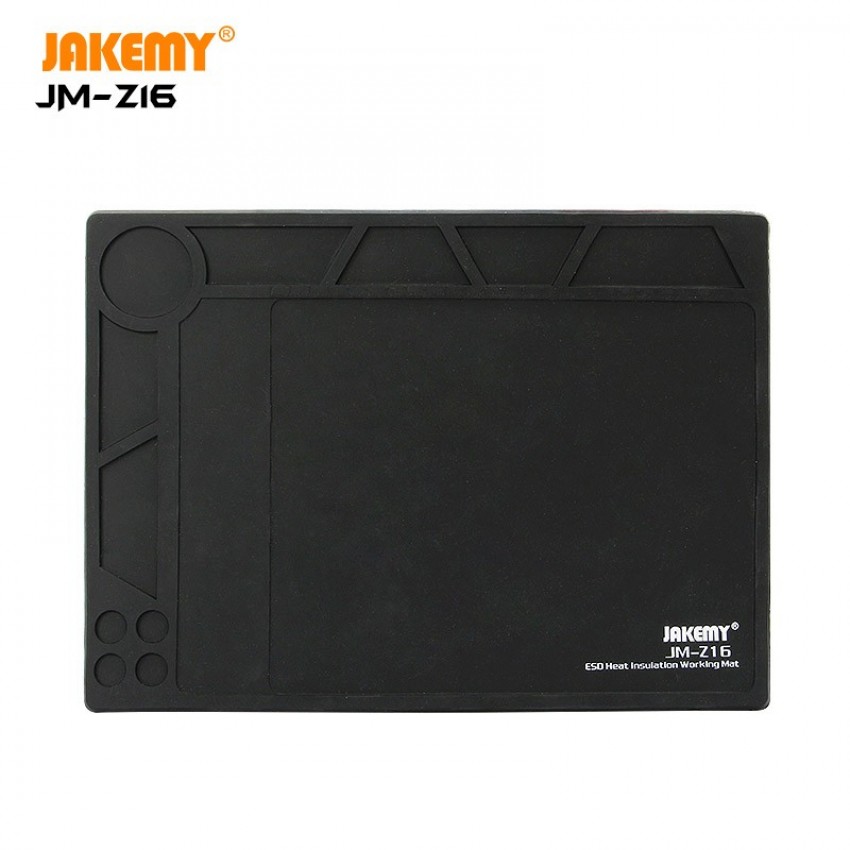 Antistatic mat for phone disassembly Jakemy JM-Z16 (heat resistant up to 500C) Antistatic mat for phone disassembly Jakemy JM-Z16 (heat resistant up to 500C)