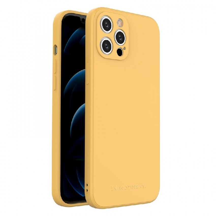 Case Wozinsky Color Case Silicone Apple iPhone SE 2020/7/8 yellow Case Wozinsky Color Case Silicone Apple iPhone SE 2020/7/8 yellow