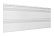 Сайдинг Корабельный брус Ю-Пласт, белый, 3050х230 мм