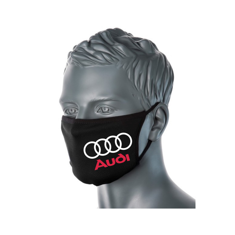 Masca personalizata AUDI din bumbac Masca personalizata AUDI din bumbac