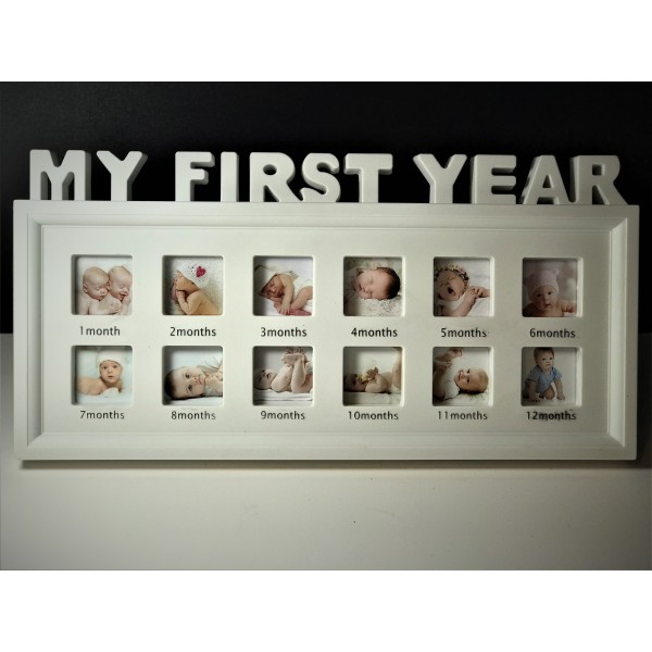 Rama foto colaj My first year Rama foto colaj My first year