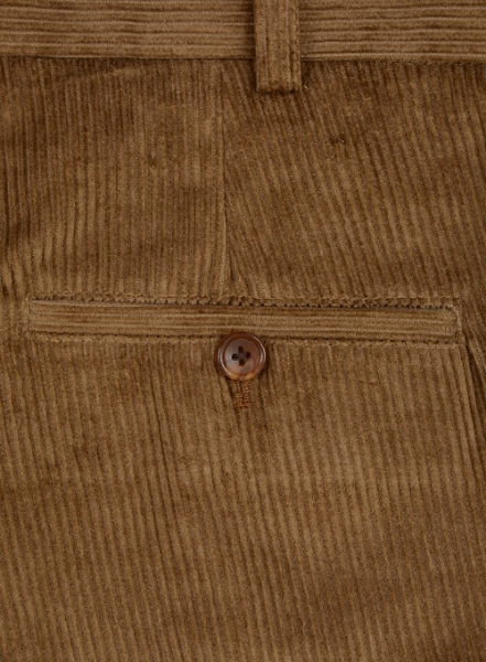 Camel Thick Corduroy Pants