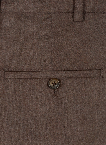 Brown Flannel Wool Suit - Special Offer