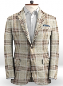 Solbiati Friday Brown Linen Jacket