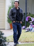 Mark Wahlberg Daddys Home Leather Jacket