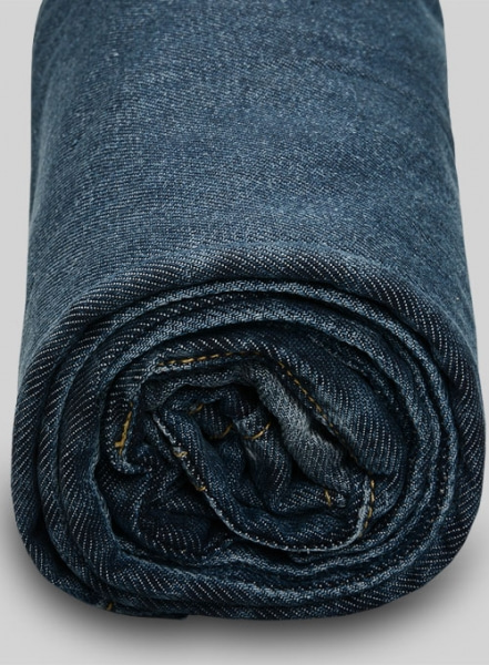 Melange Luxurious Deep Dark Blue Jeans - Stone Wash