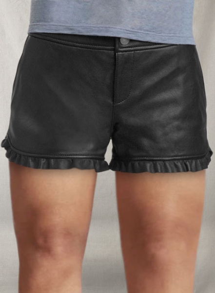 Leather Cargo Shorts Style # 353