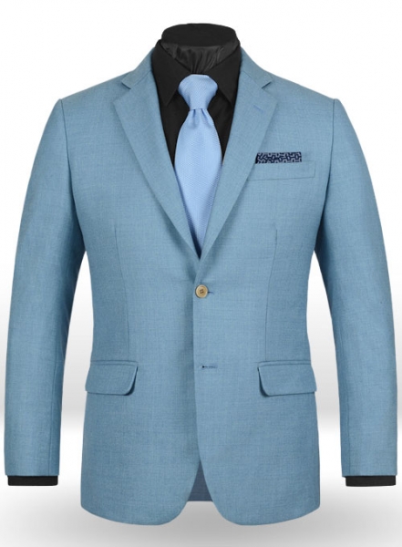 Light Weight Arctic Blue Tweed Jacket