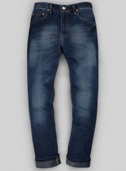 Blue Engine Jeans - Indigo Wash