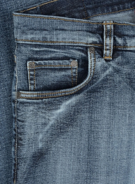 Texas Blue Vintage Wash Stretch Jeans