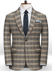 Parma Gray Feather Tweed Jacket