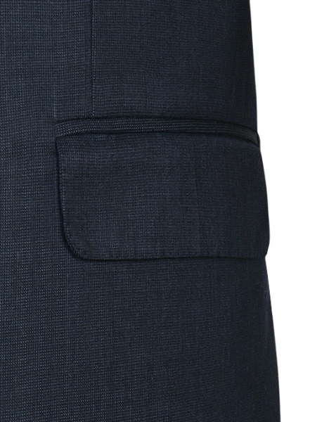 King Blue Wool Suit