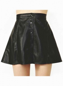 Splendid Leather Skirt - # 176