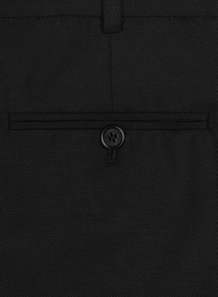 Napolean Imperial Black Wool Pants