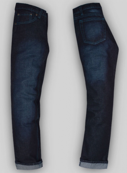 Strike Denim Jeans - Hard Wash Scrape - Look # 140