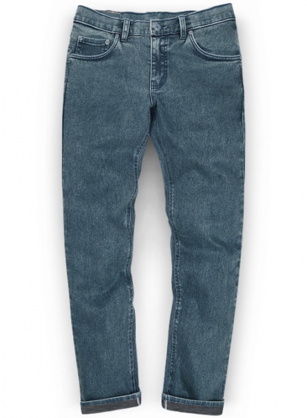 Second Skin Blast Wash Stretch Jeans - Look #651