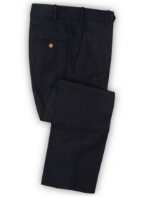 Light Weight Deep Blue Tweed Pants