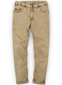 Porter Tan Stretch Jeans - Blast Wash