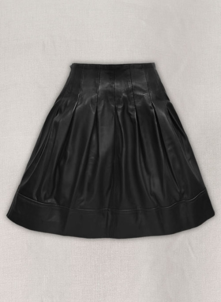 Petal Leather Skirt - # 124