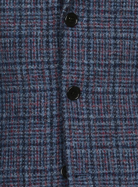 Harris Tweed Bluish Checks Jacket