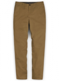 Rust Stretch Chino Pants