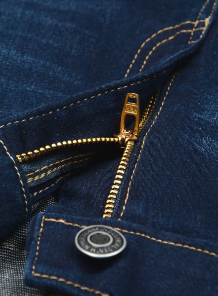 London Blue Stretch Jeans - 3D Whisker