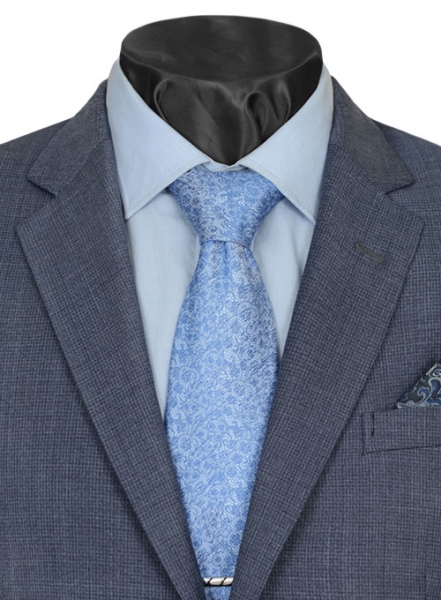 Napolean Barista Blue Wool Suit