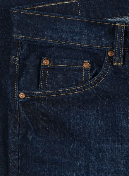 Thunder Blue Hard Wash Whisker Jeans