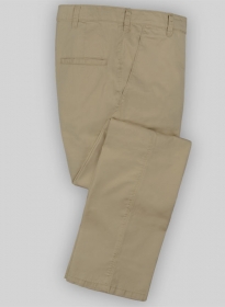 Beige Fine Twill Pants