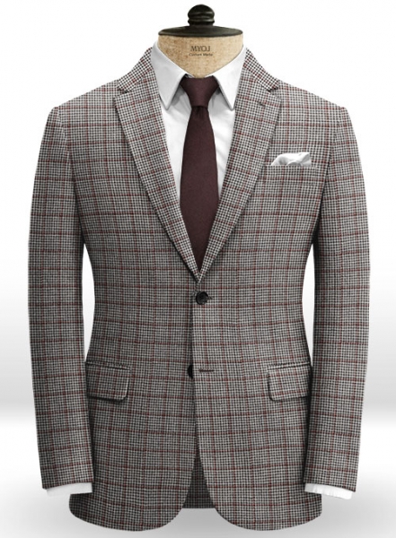 Vintage Checks Houndstooth Tweed Suit