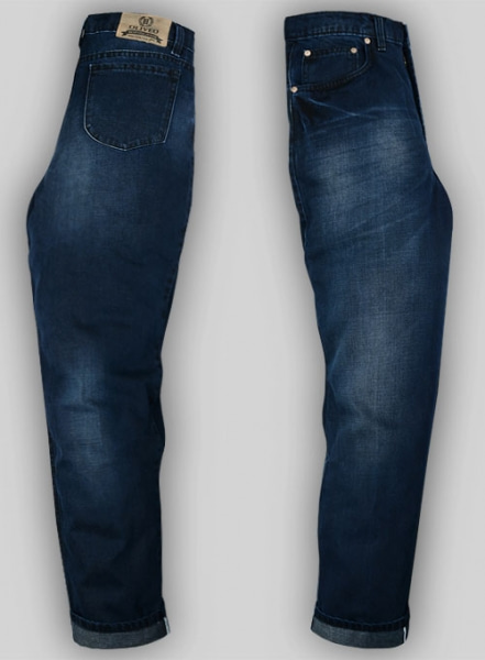 Blue Engine Treated Hard Wash Jeans - Look # 131